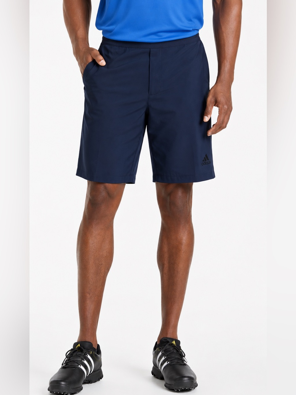 Navy Blue Adidas Men's Barricade Tennis Shorts, Golf Shorts